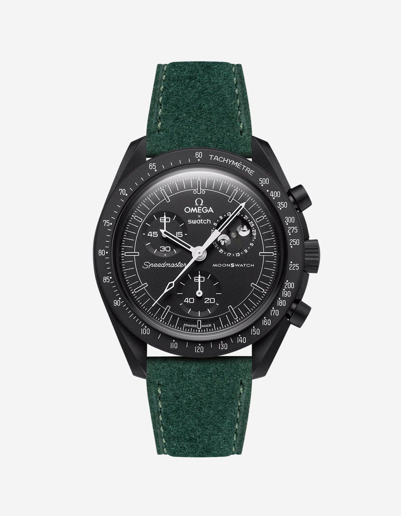 Mission to the Moon Phase - New Moon (Leather Strap) - OM Luxury